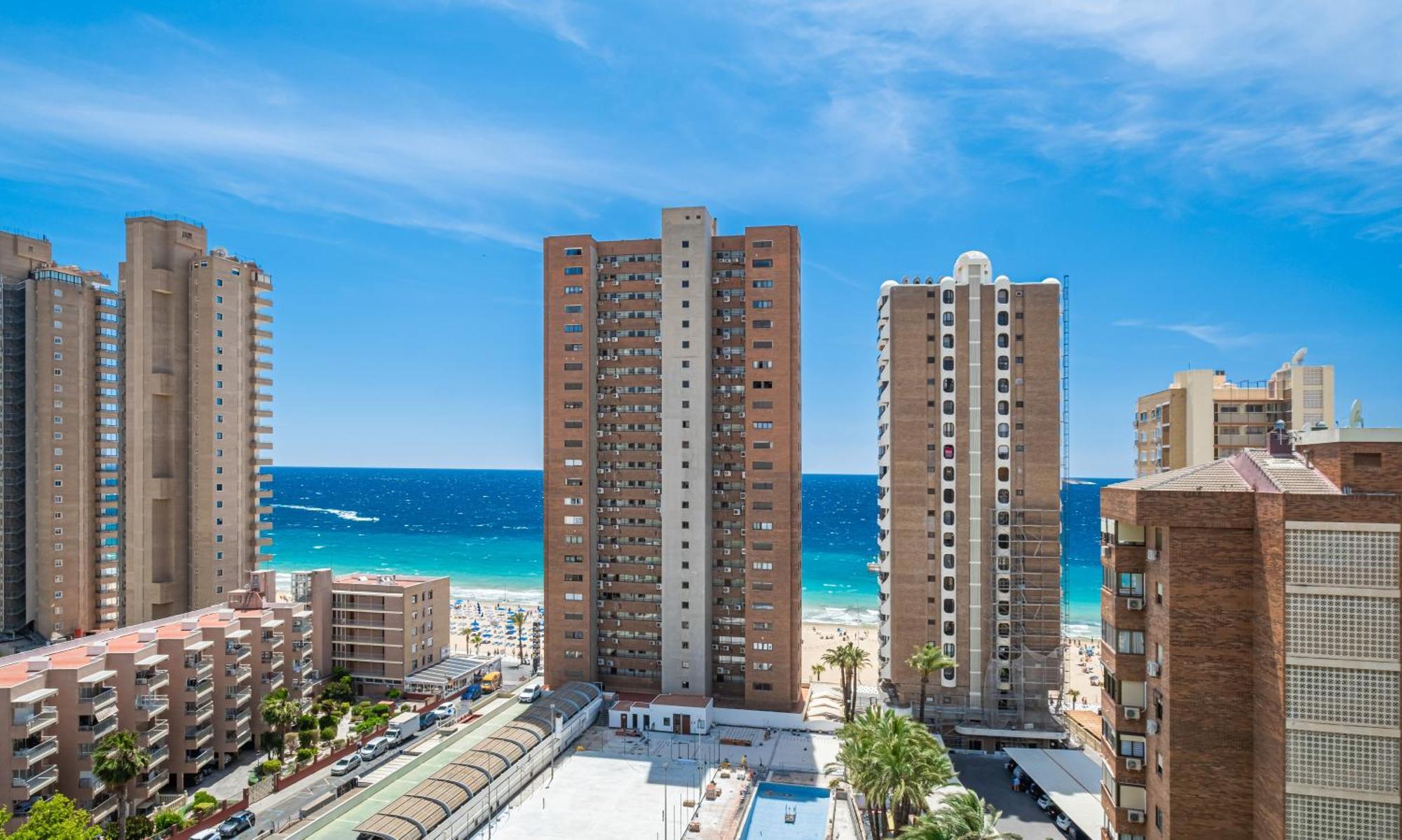 Los Caballos 12-C Levante Beach Benidorm Extérieur photo